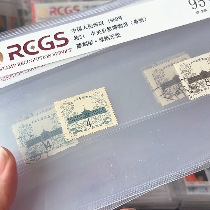 特31邮票盖销中钱国信95片