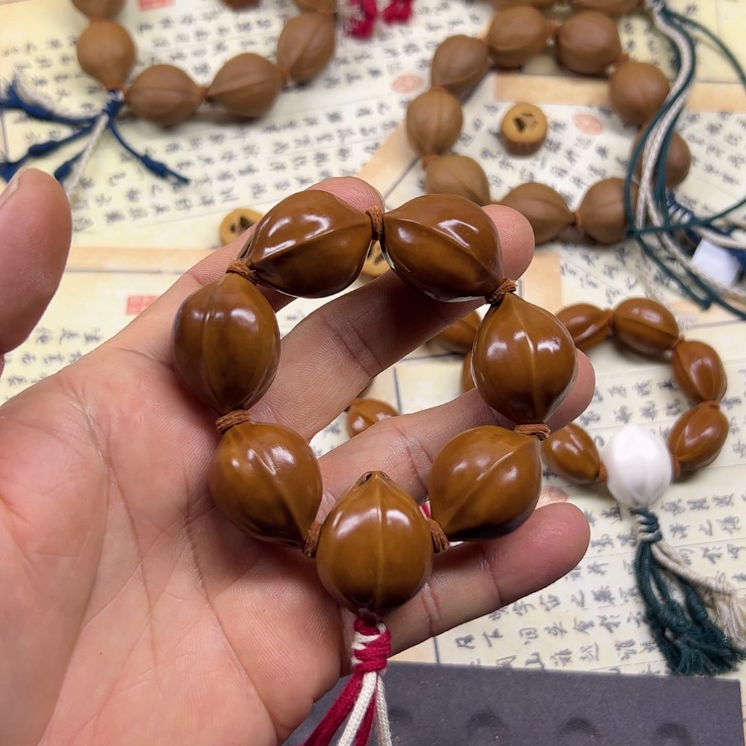 橄榄核手串/手链新春档福利梅林铁核2128边度同尺手捻
