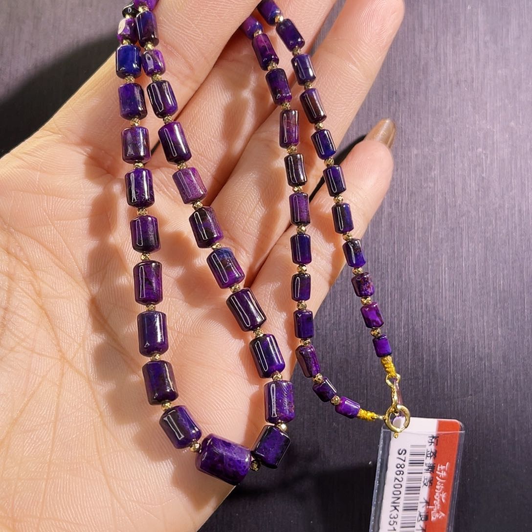 苏纪石（舒俱来）项链k金未镶嵌