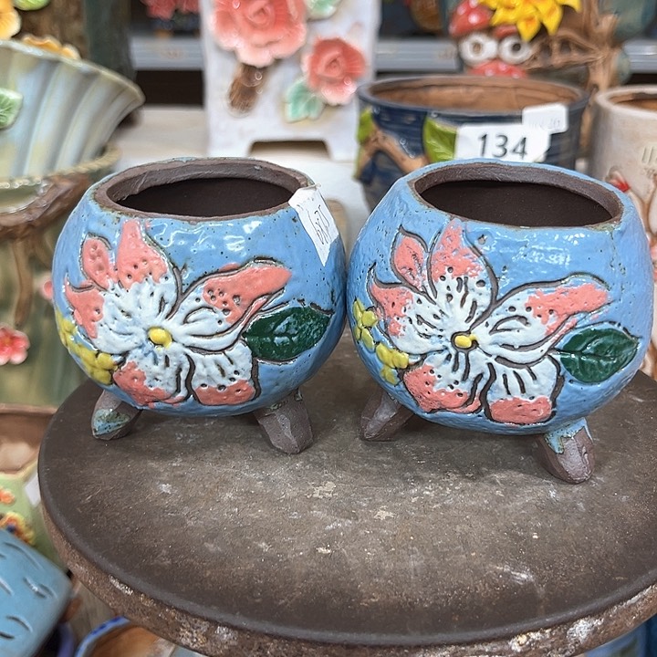 紫砂花盆粗陶材质多肉花盆