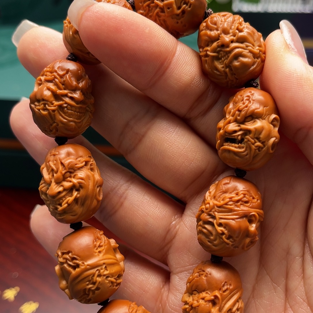 依***剧橄榄核手串/手链恶僧