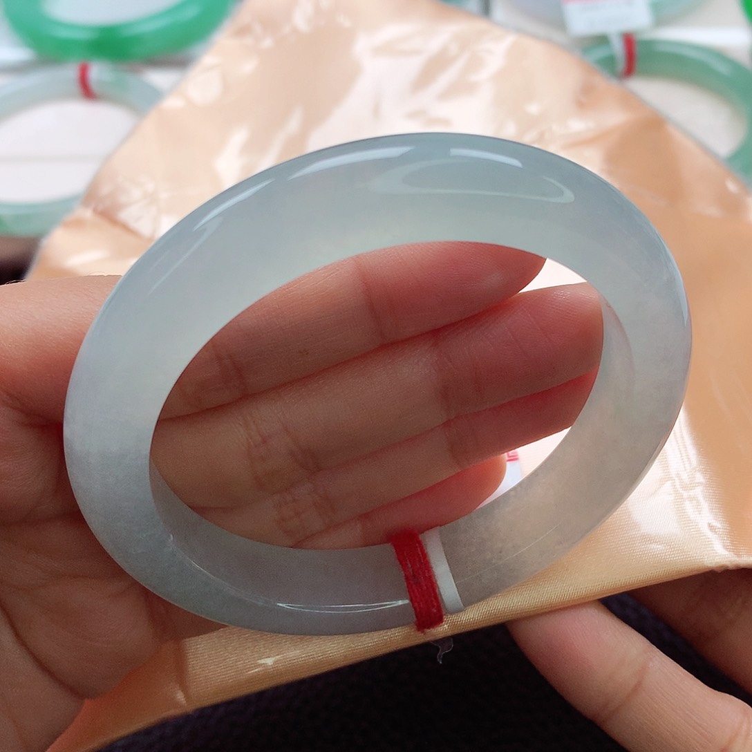 翡翠手镯未镶嵌55 56 57