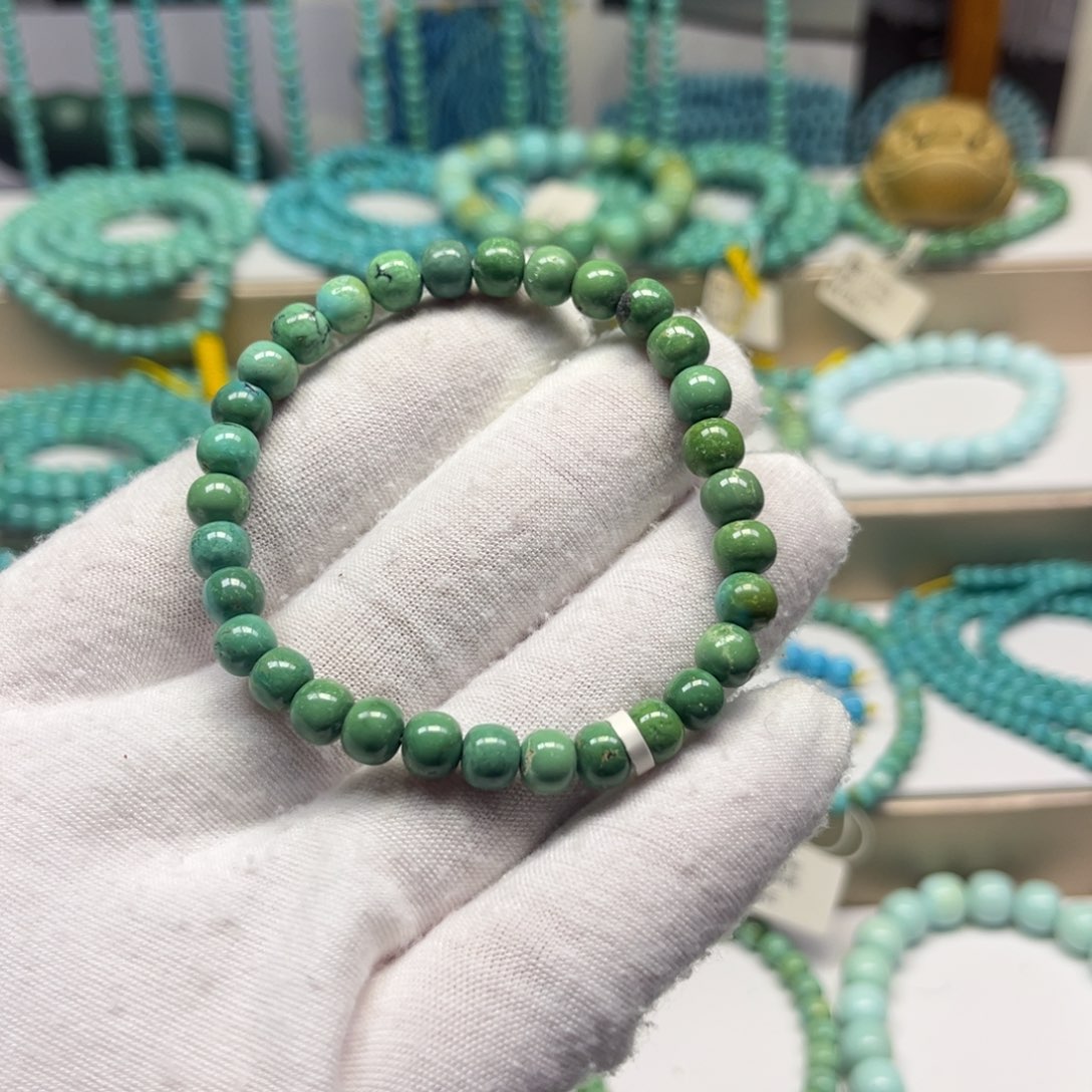 绿松石未镶嵌手链