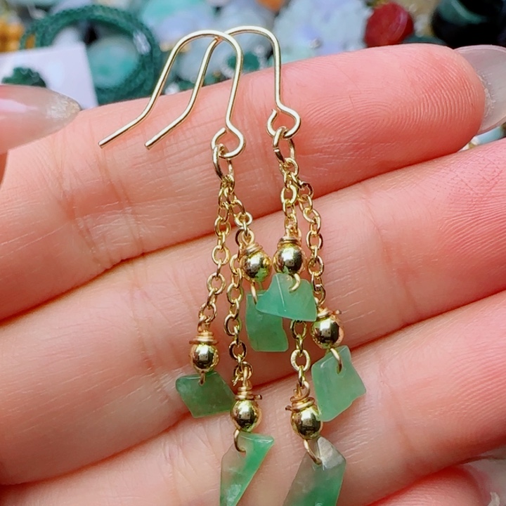 翡翠未镶嵌颈饰天然A货93