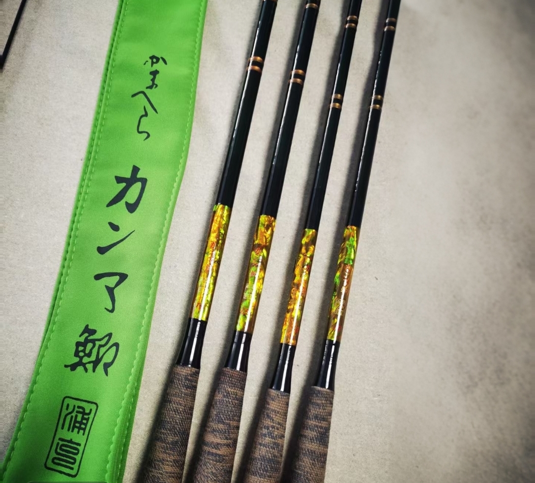 【轩仔家专属- 绿水鬼】超轻休闲野钓鲫鱼竿 综合竿超硬调