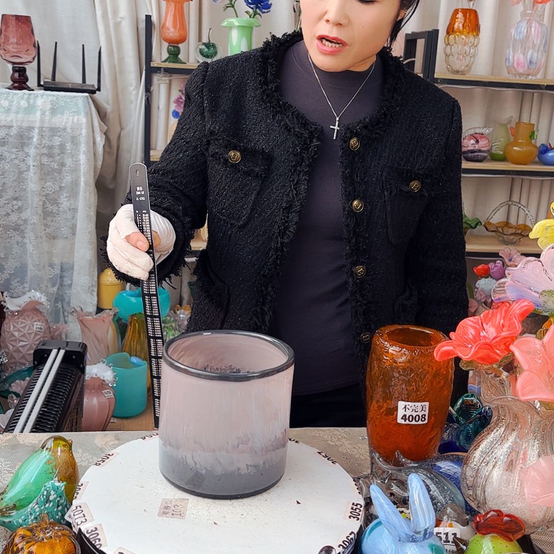 灰筒 家悦琉璃工艺品