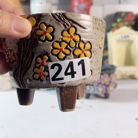 红陶瑕疵多肉植物花盆