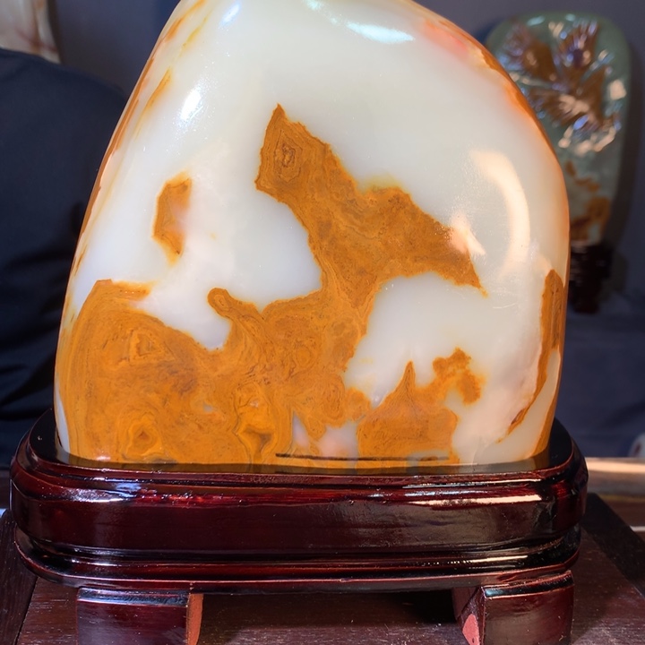 石材天然原石摆件