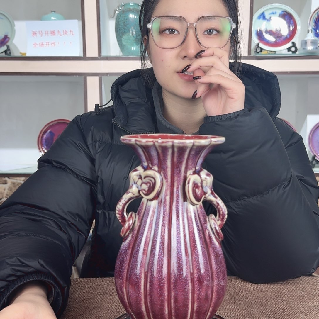 瓷片少年渡钧 钧瓷收藏品