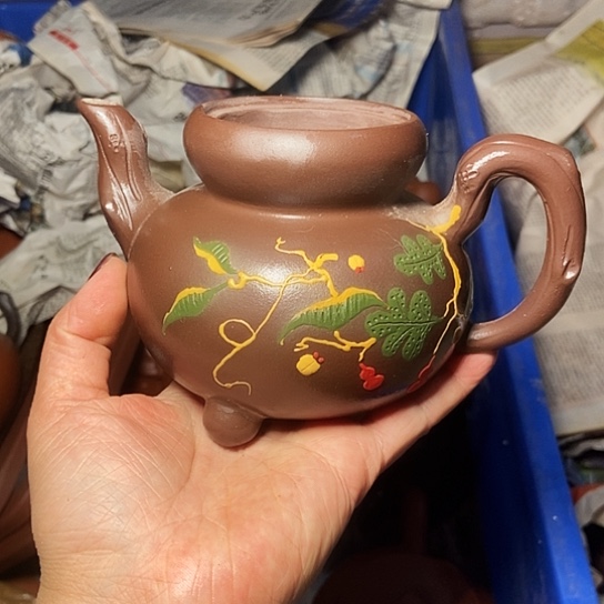 全手工制作宜兴紫砂壶