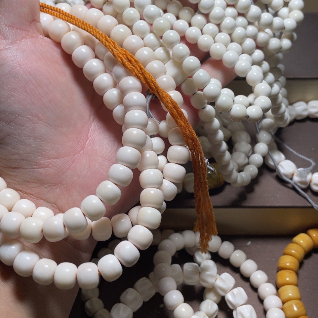 舞***刃鹿骨手串/手链鹿角10老型108➕2条8圆108