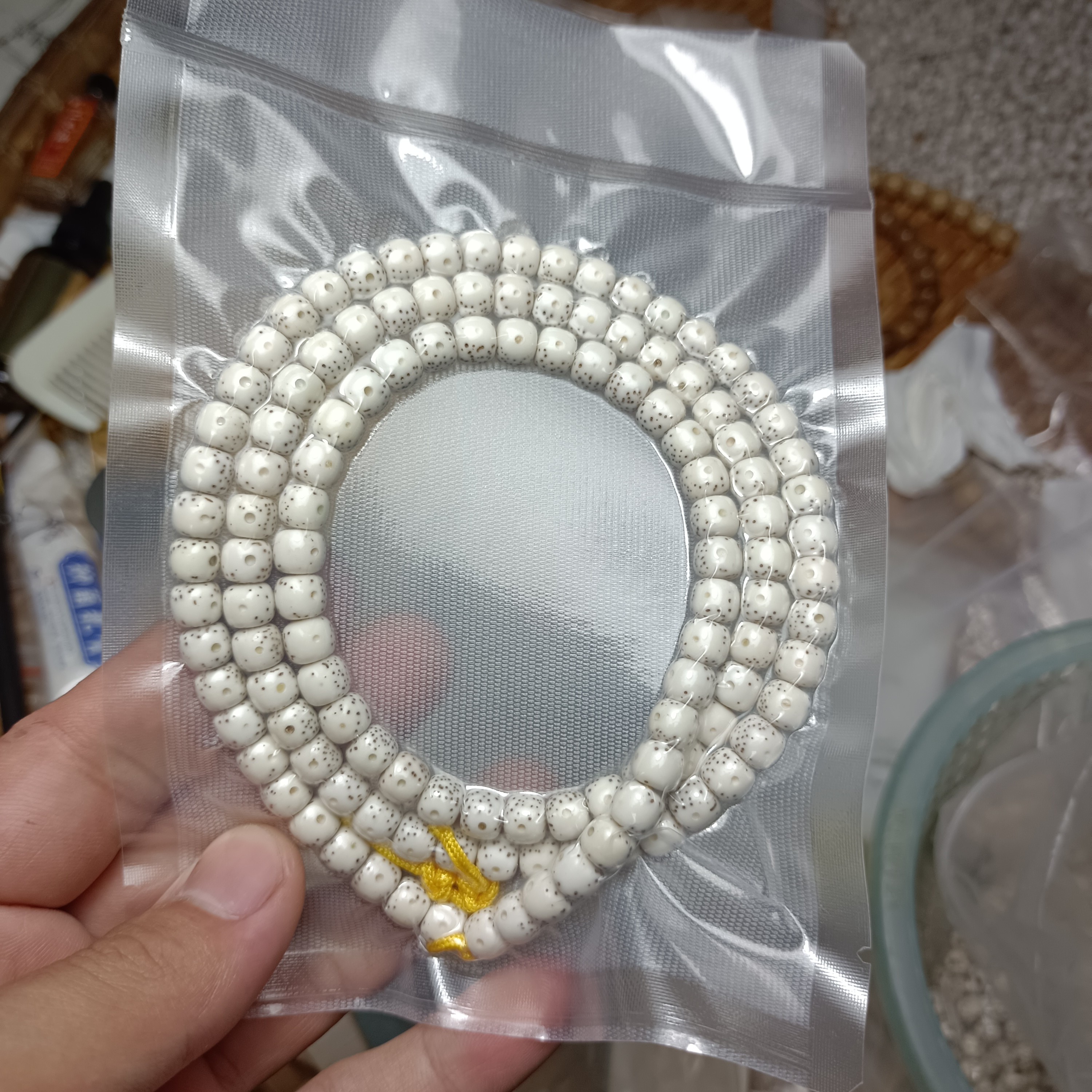 星月菩提原生态一线天6*7小细星