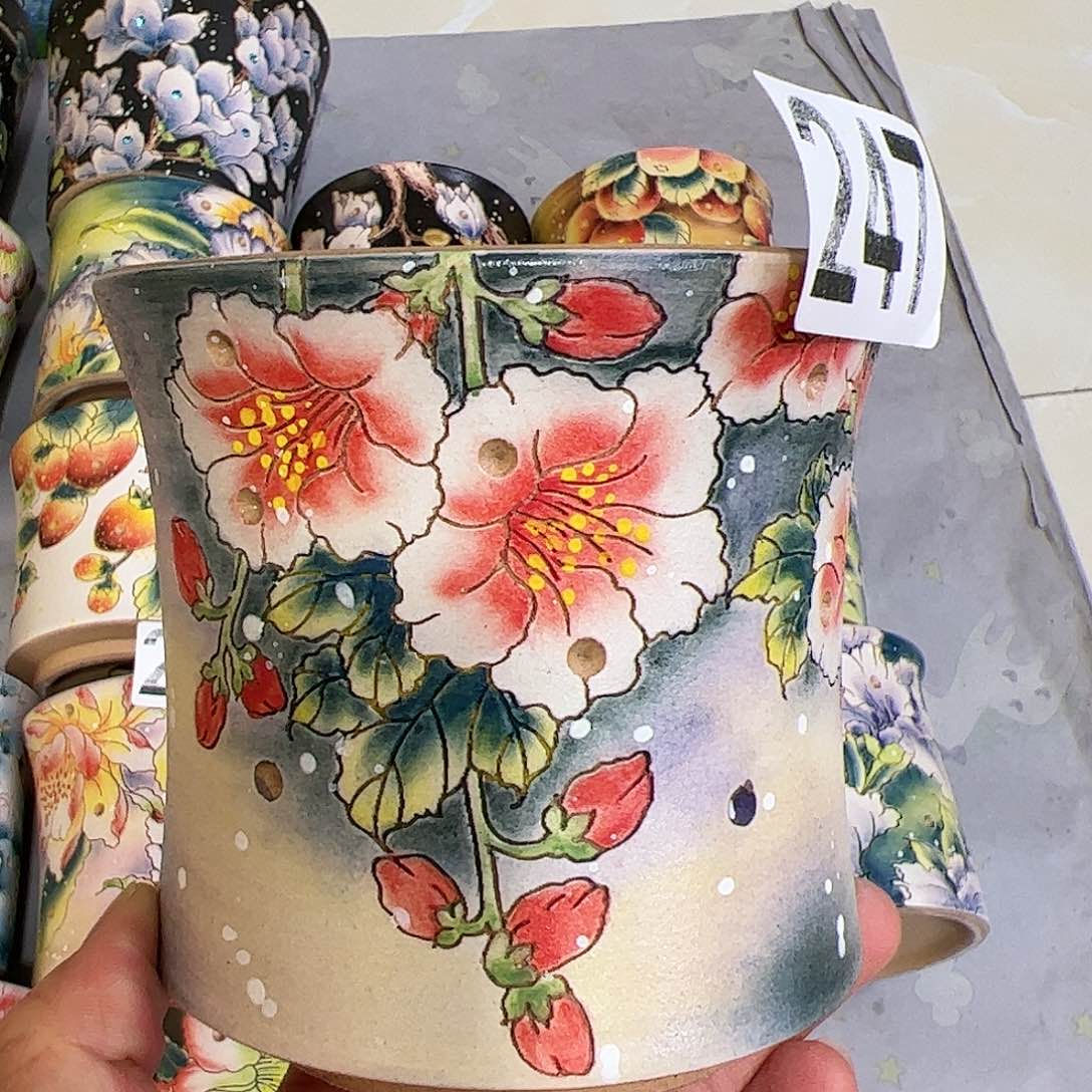 景德镇陶瓷花盆景德镇陶瓷花盆