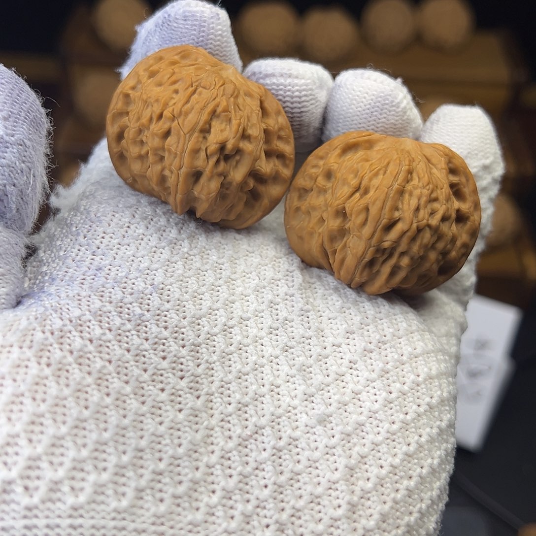 凉***枫把件文玩核桃磨盘哥