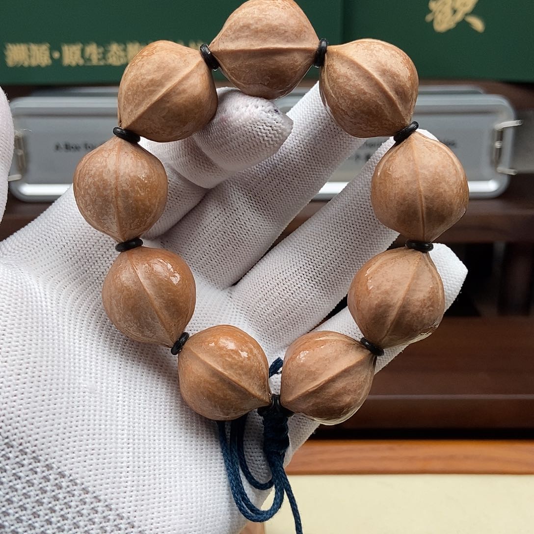 橄榄核手串2226三花大籽一条
