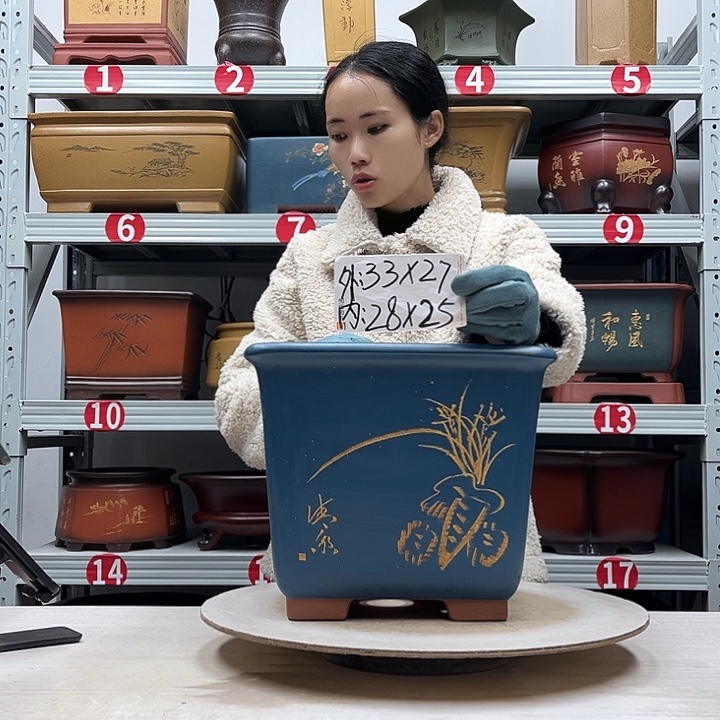 花盆紫砂紫砂花盆