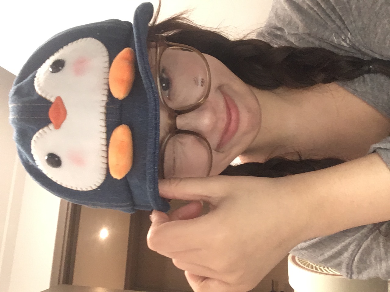 （十十鸭）超可爱企鹅棒球帽 造型独特出片可爱可调节头围棒球帽