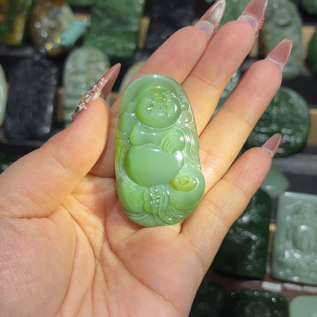 和田玉挂件未镶嵌