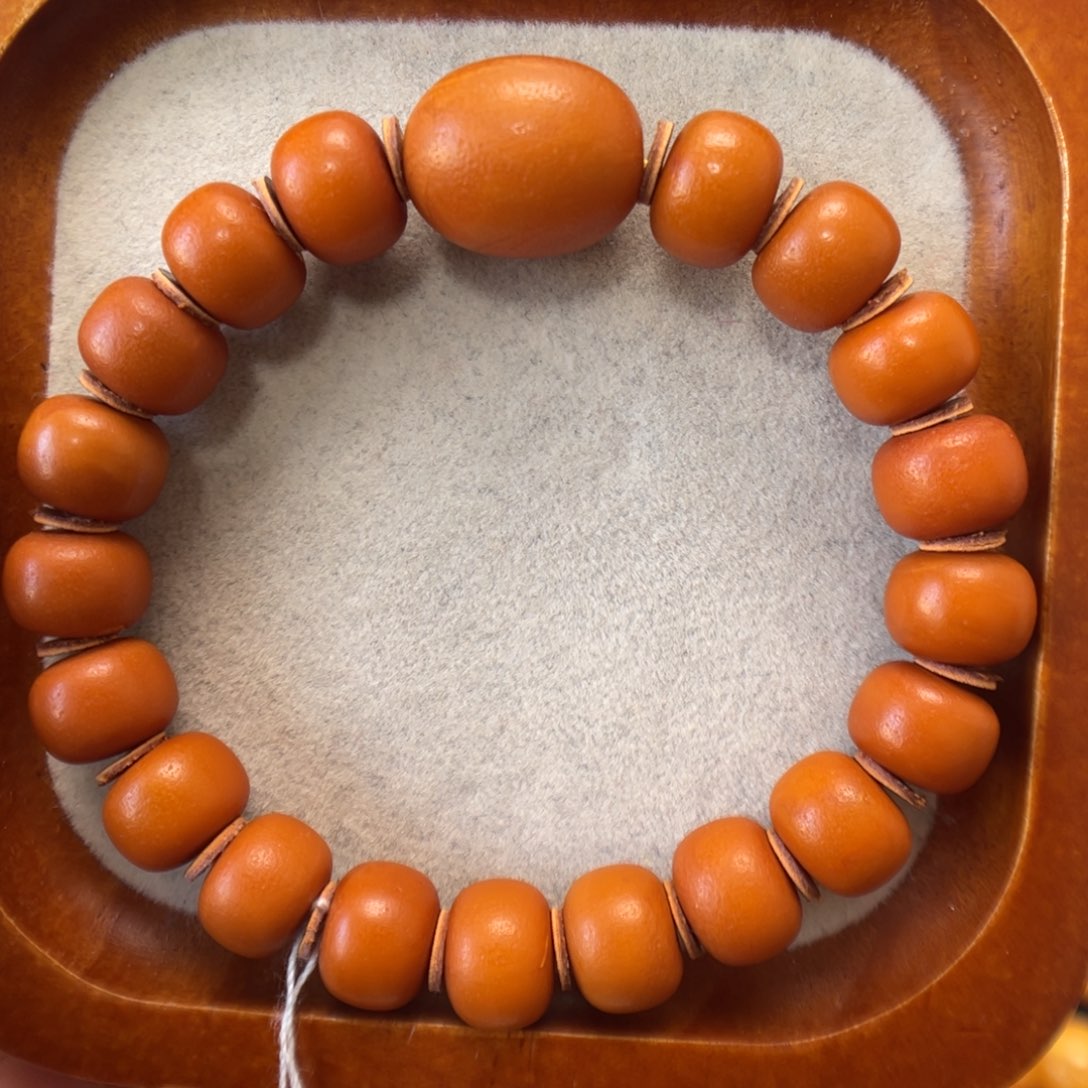 蜜蜡未镶嵌手串蜜蜡