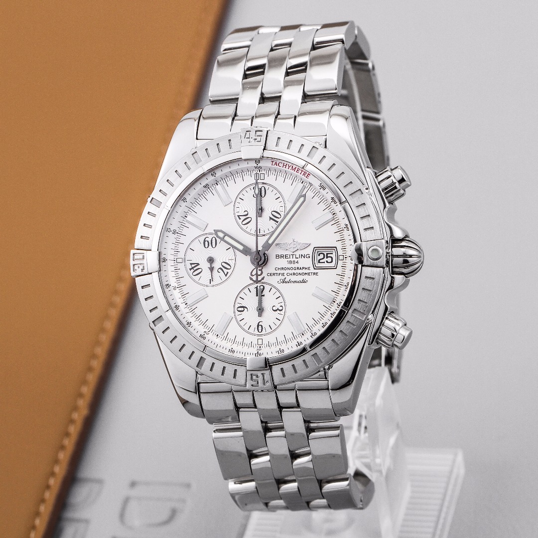 95新 BREITLING/百年灵 自动机械男表银河系列A1335611/G569/372A