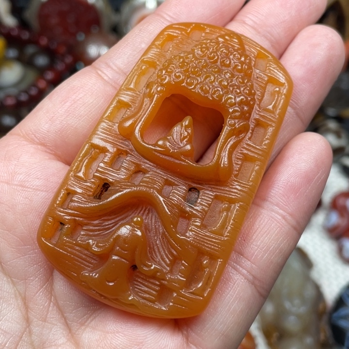 玛瑙/玉髓未镶嵌颈饰
