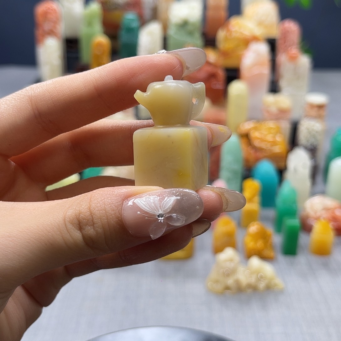 昌化石印石包邮包刻4437