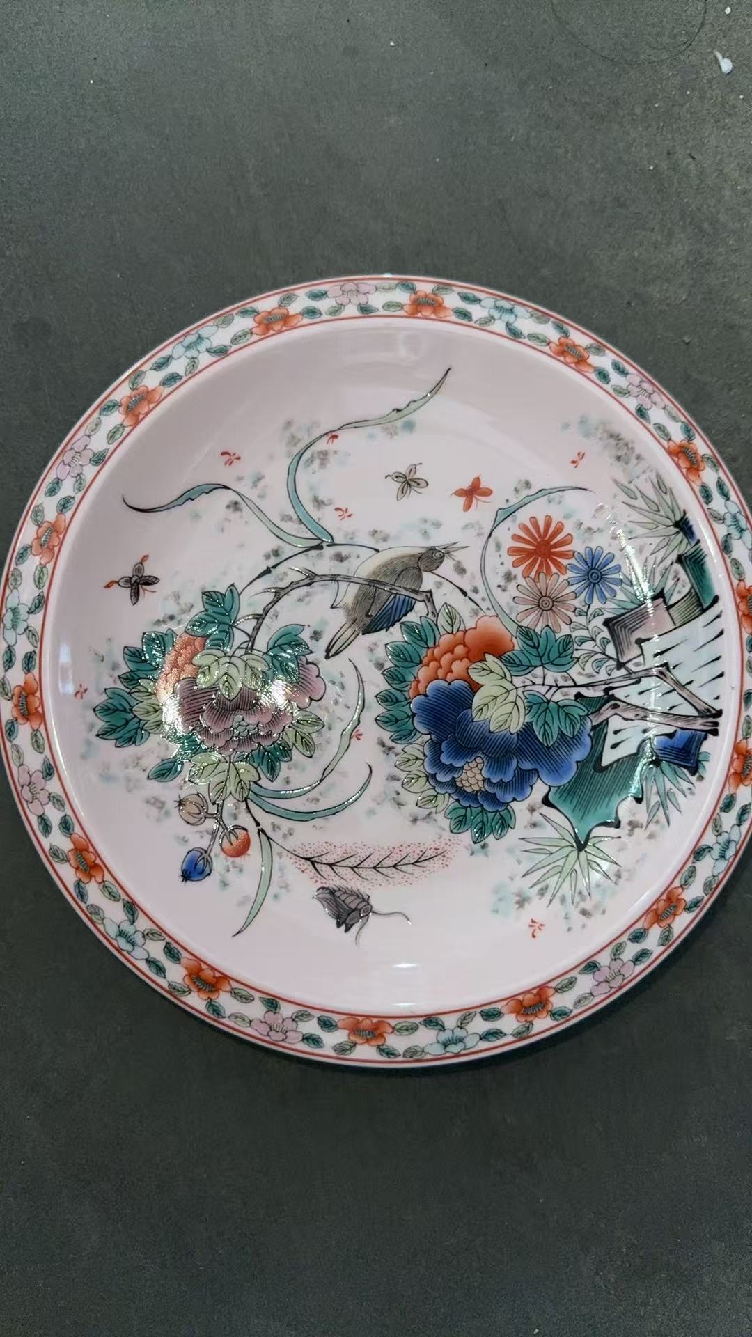 竞雕瓷厂景德镇陶瓷小盘