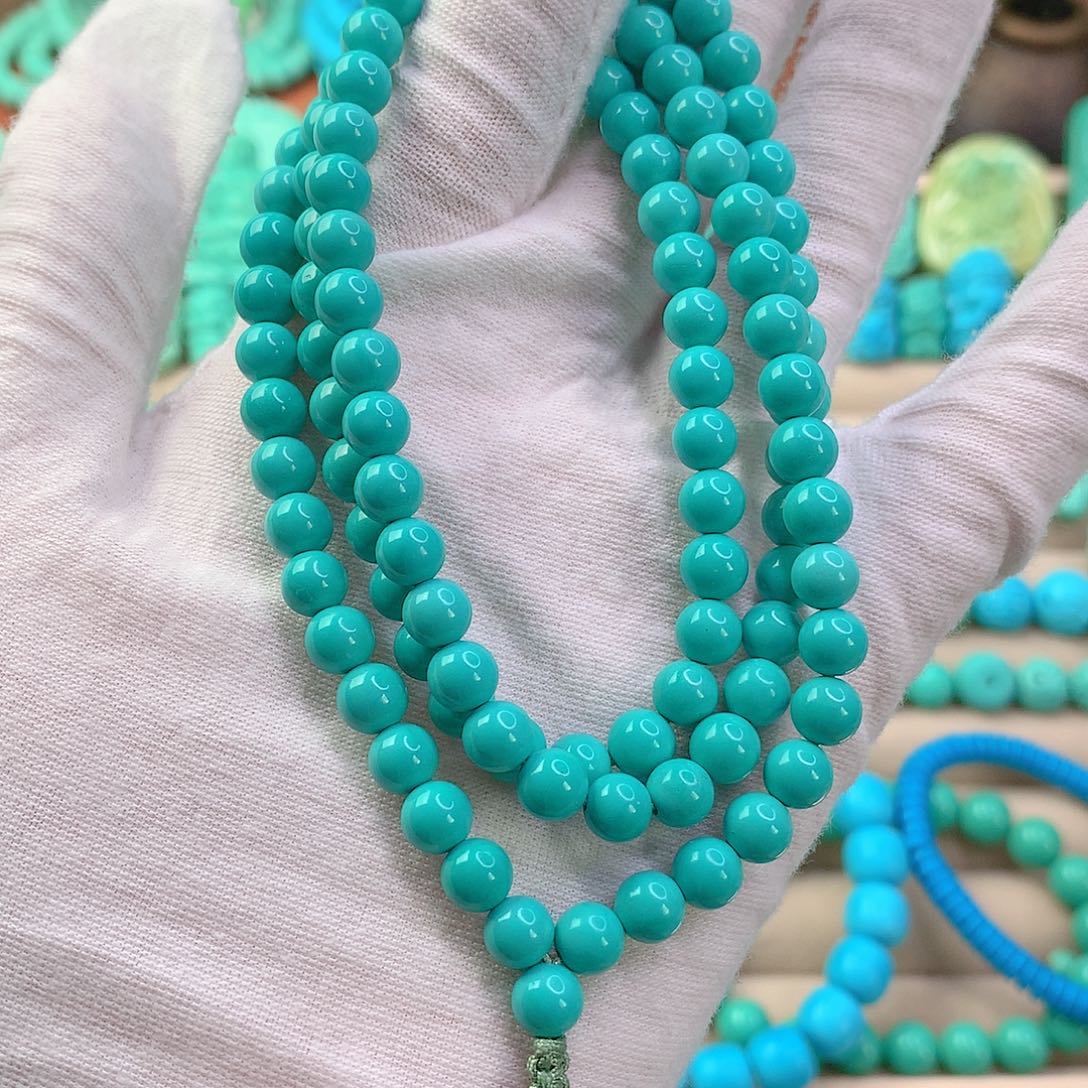 无非金属卡6.3圆珠蓝绿色108