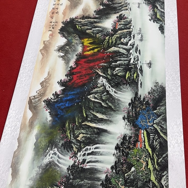 国画显示作品作品展示