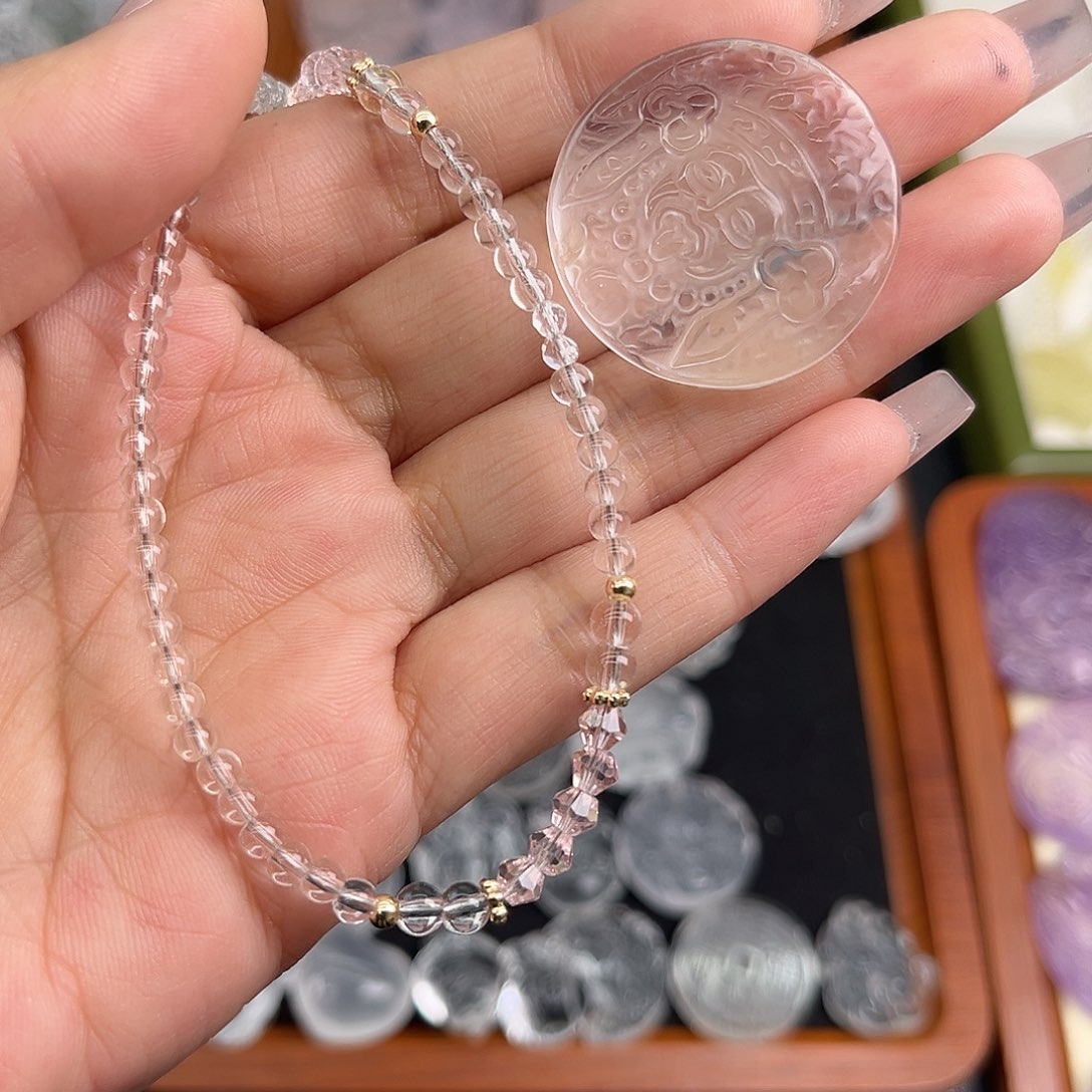 水晶珠宝半成品未镶嵌我****地23