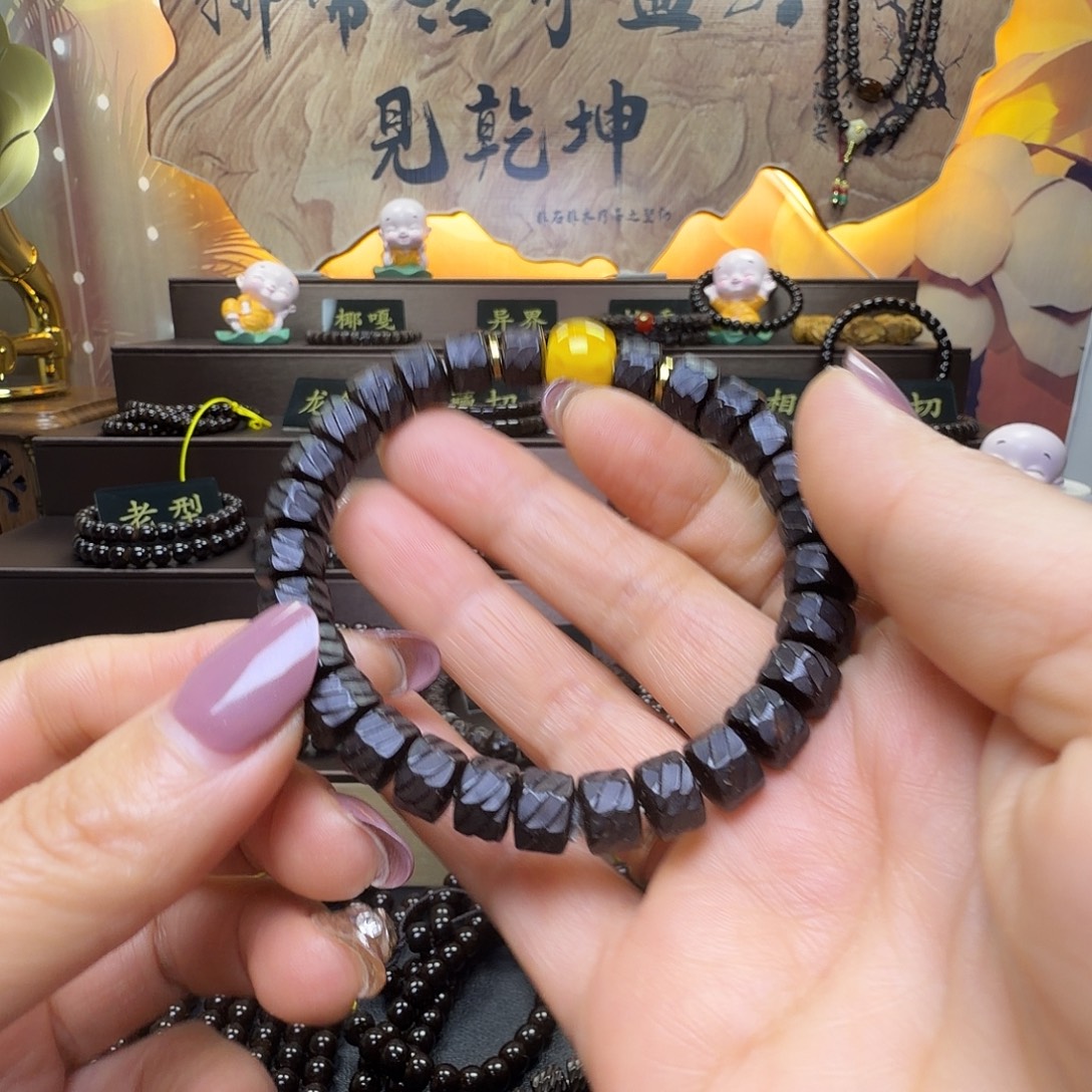 安***克椰蒂手串凤羽单圈