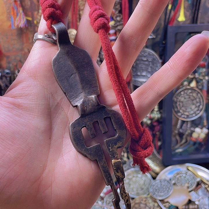 藏传老钥匙挂件一个福利出