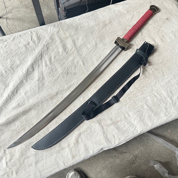 7 龙泉昊天宝剑绣春刀高猛钢剑皮鞘未开刃