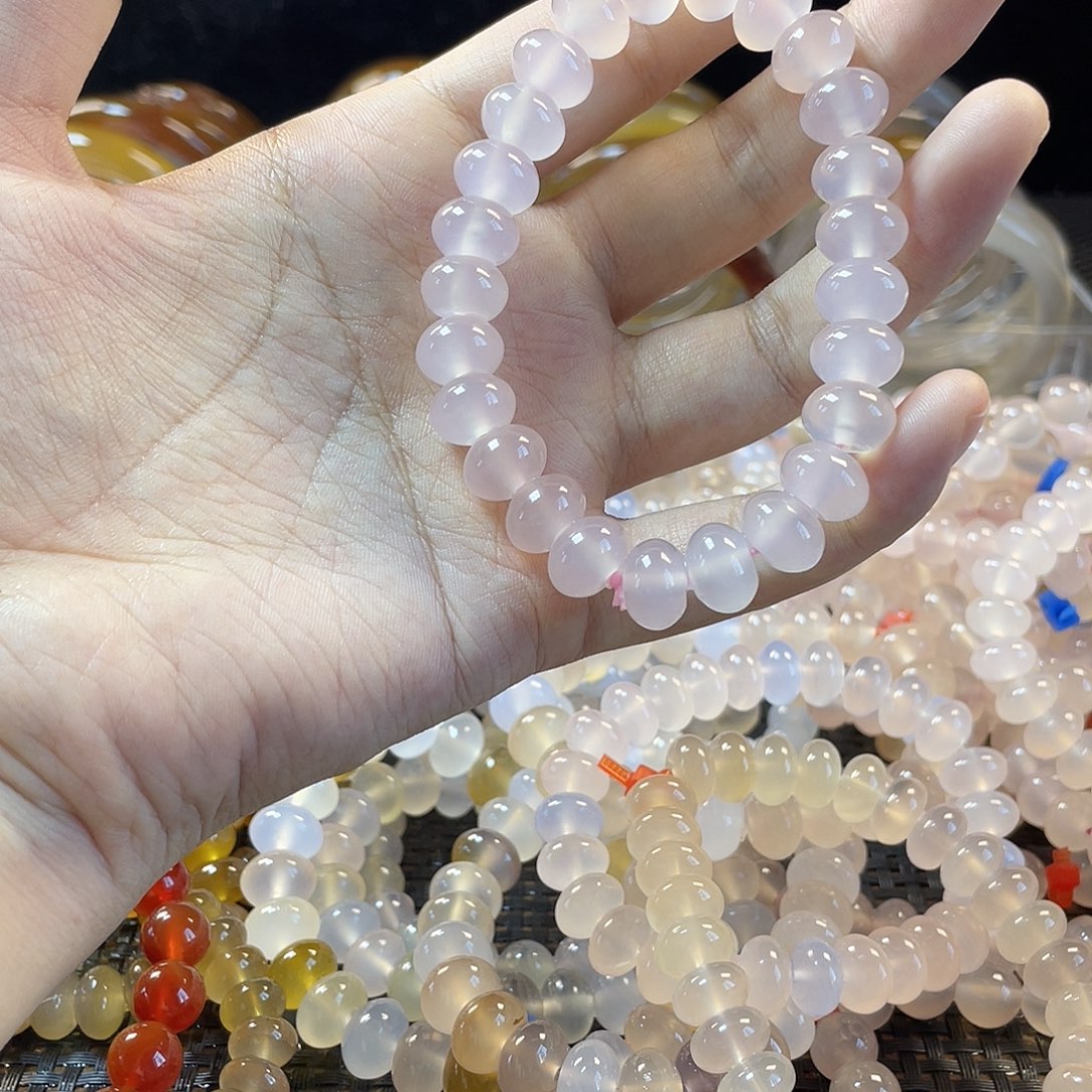 玛瑙/玉髓手链合金