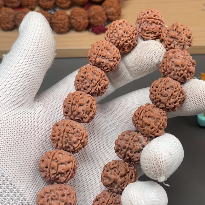 金刚菩提手串104粉红皮原生态