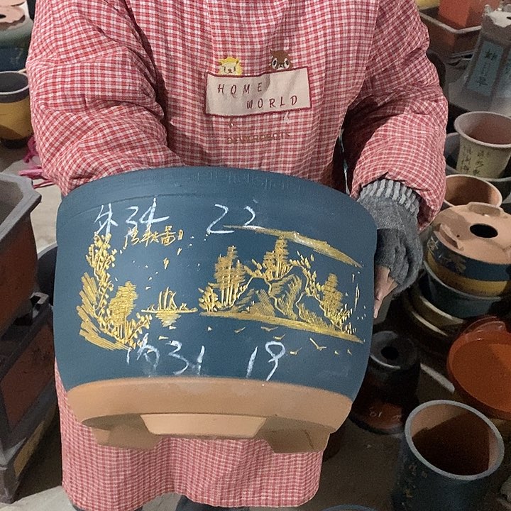 紫砂花盆紫砂花盆