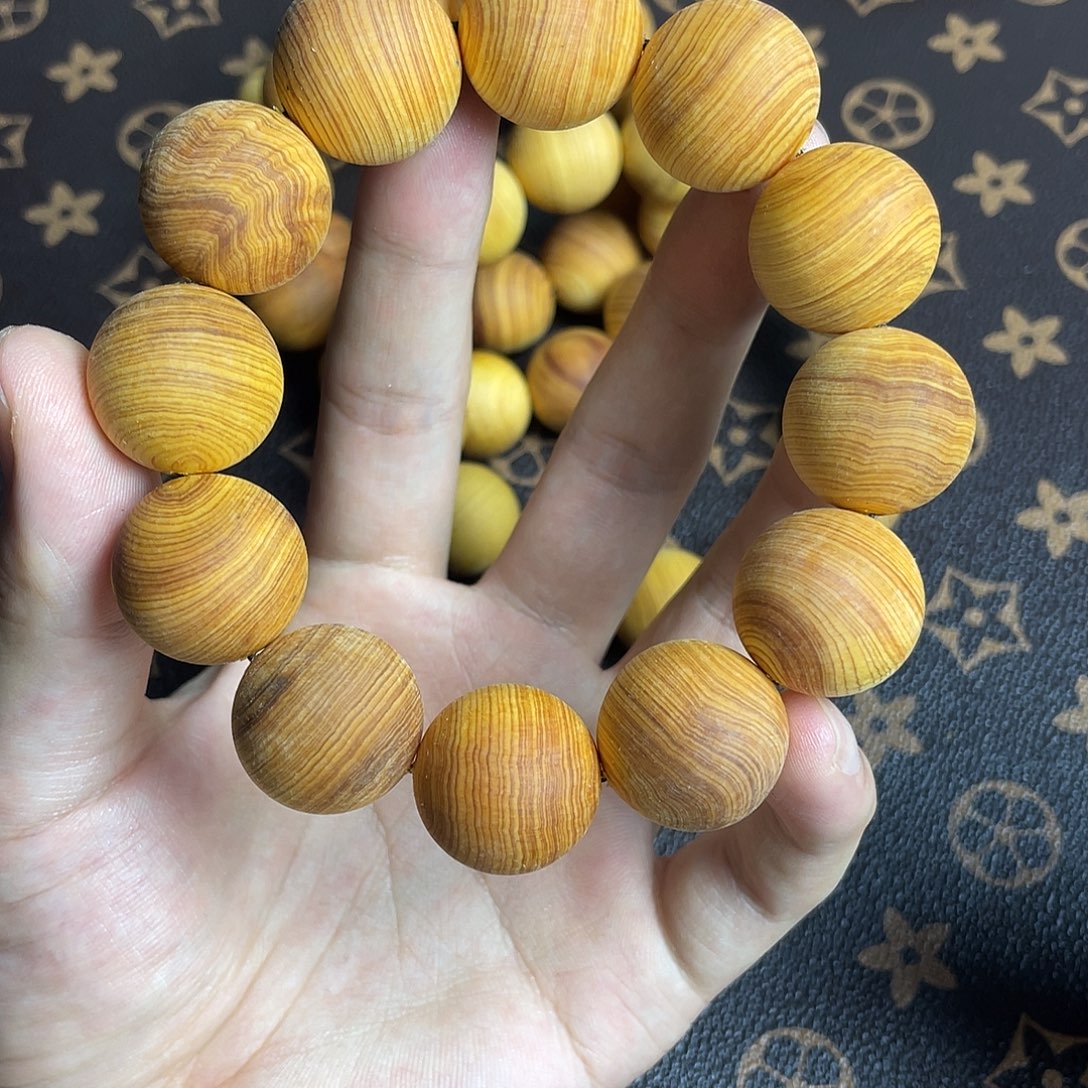 柏木（崖柏）崖柏陈化毛珠20mm