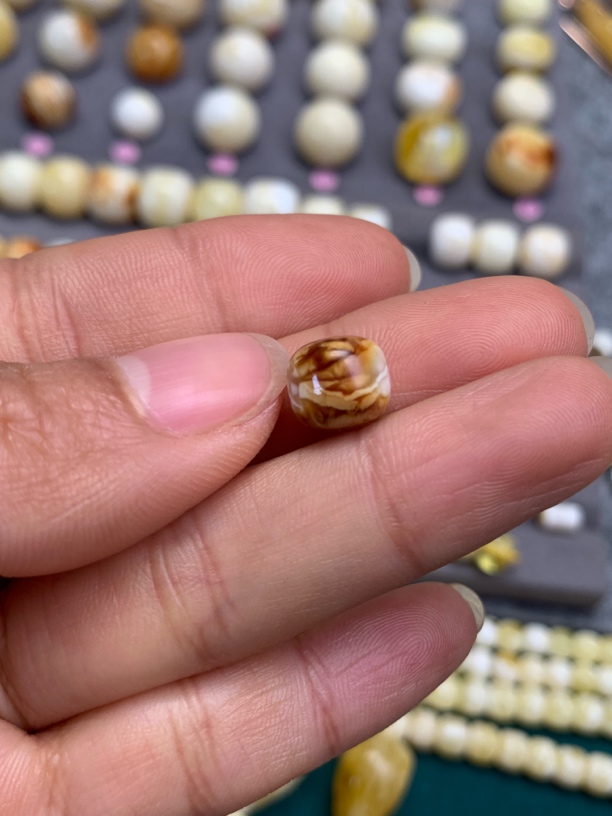 蜜蜡深芯妖花千层老型9*8.2mm