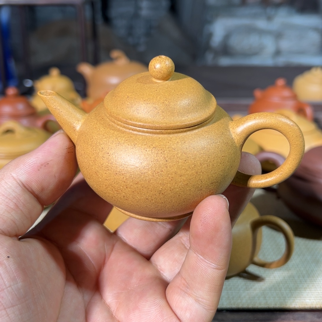 瞿***瞿紫砂茶壶全手制作