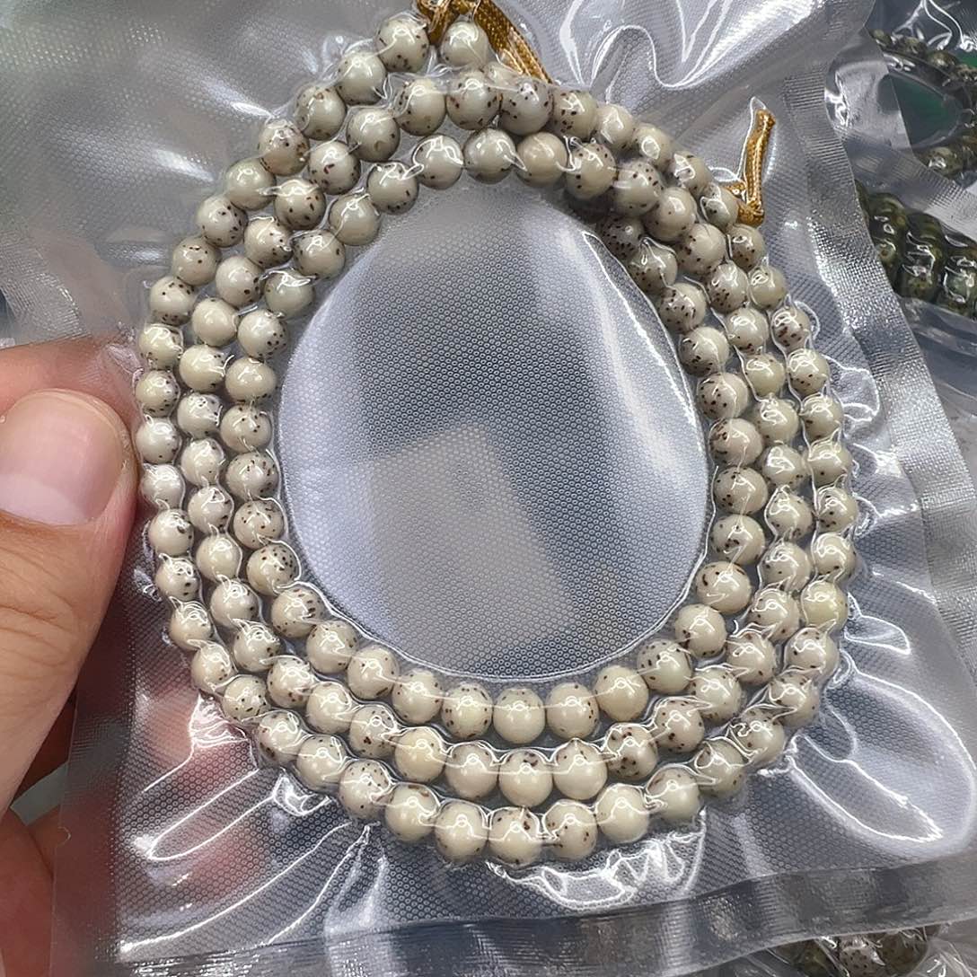 星月菩提手串51长老半臂大留白星月菩提6圆108