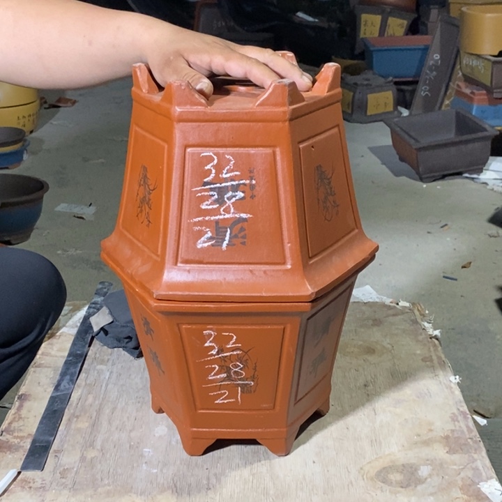 紫砂花盆紫砂紫砂
