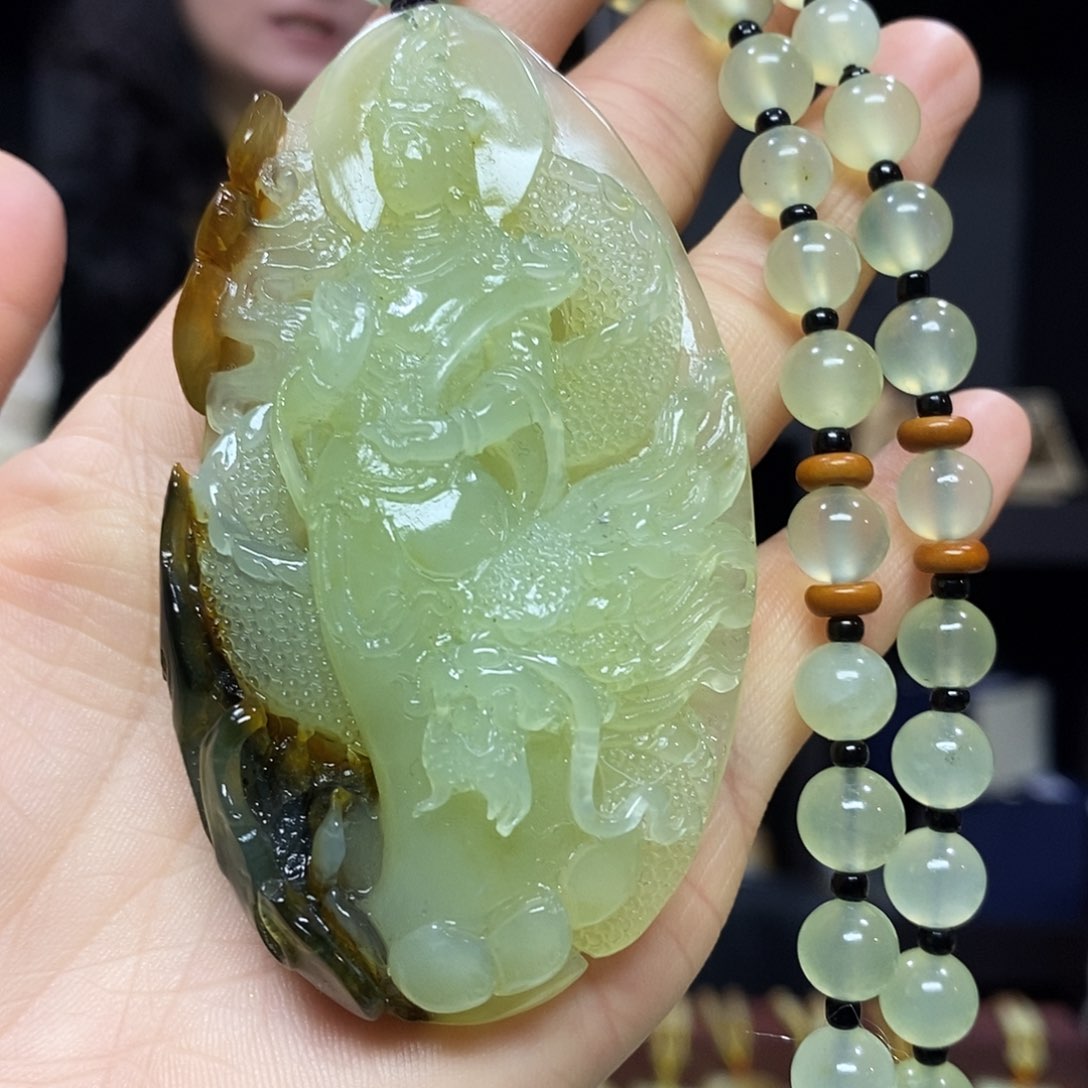 岫玉挂件吊坠未镶嵌