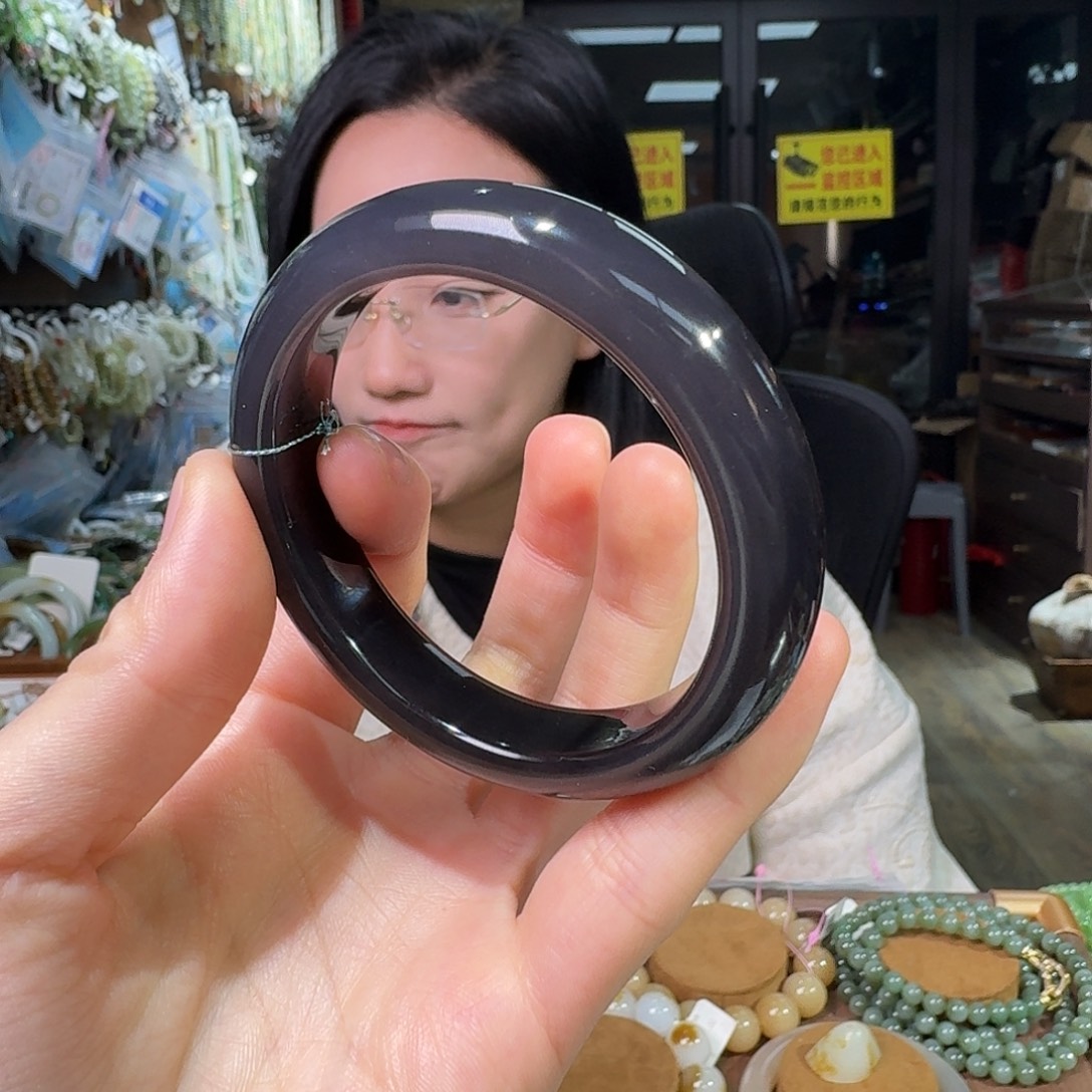 和田玉未镶嵌手链52.6