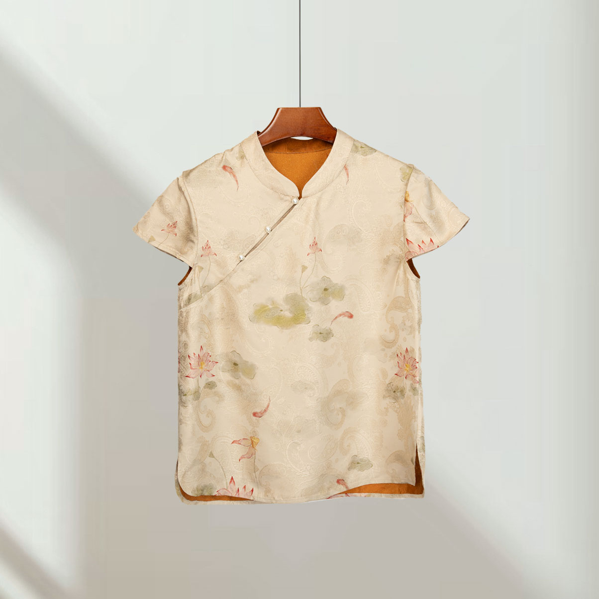 [枫华]2025春夏季中式国风短袖2104