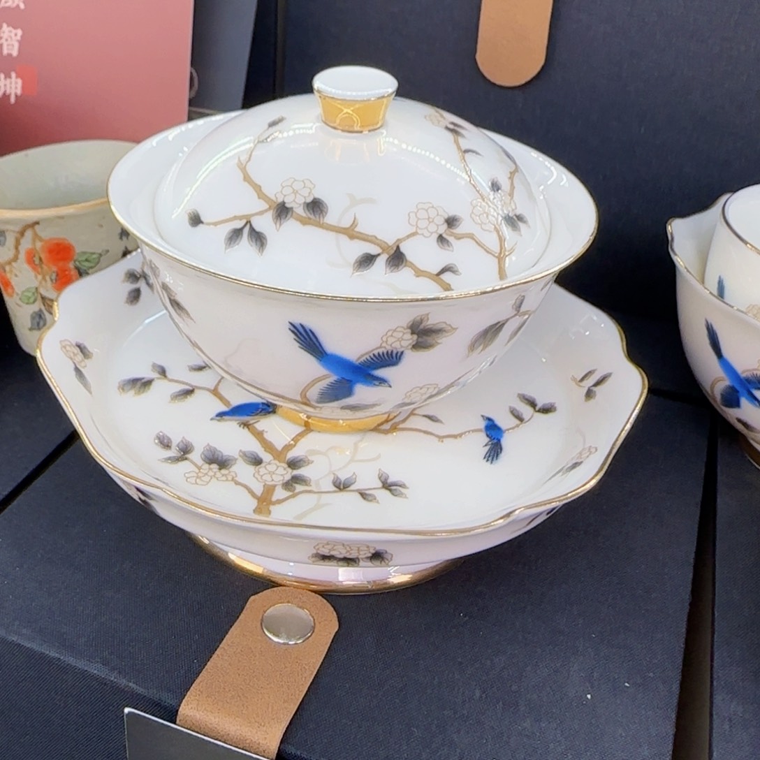 这些盖碗真好看！！！