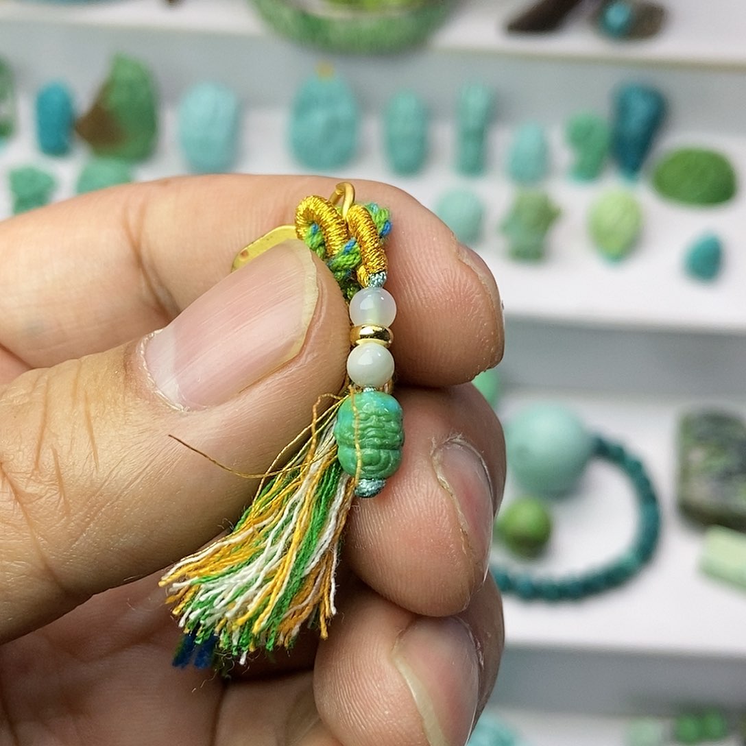 绿松石珠宝奇石未镶嵌