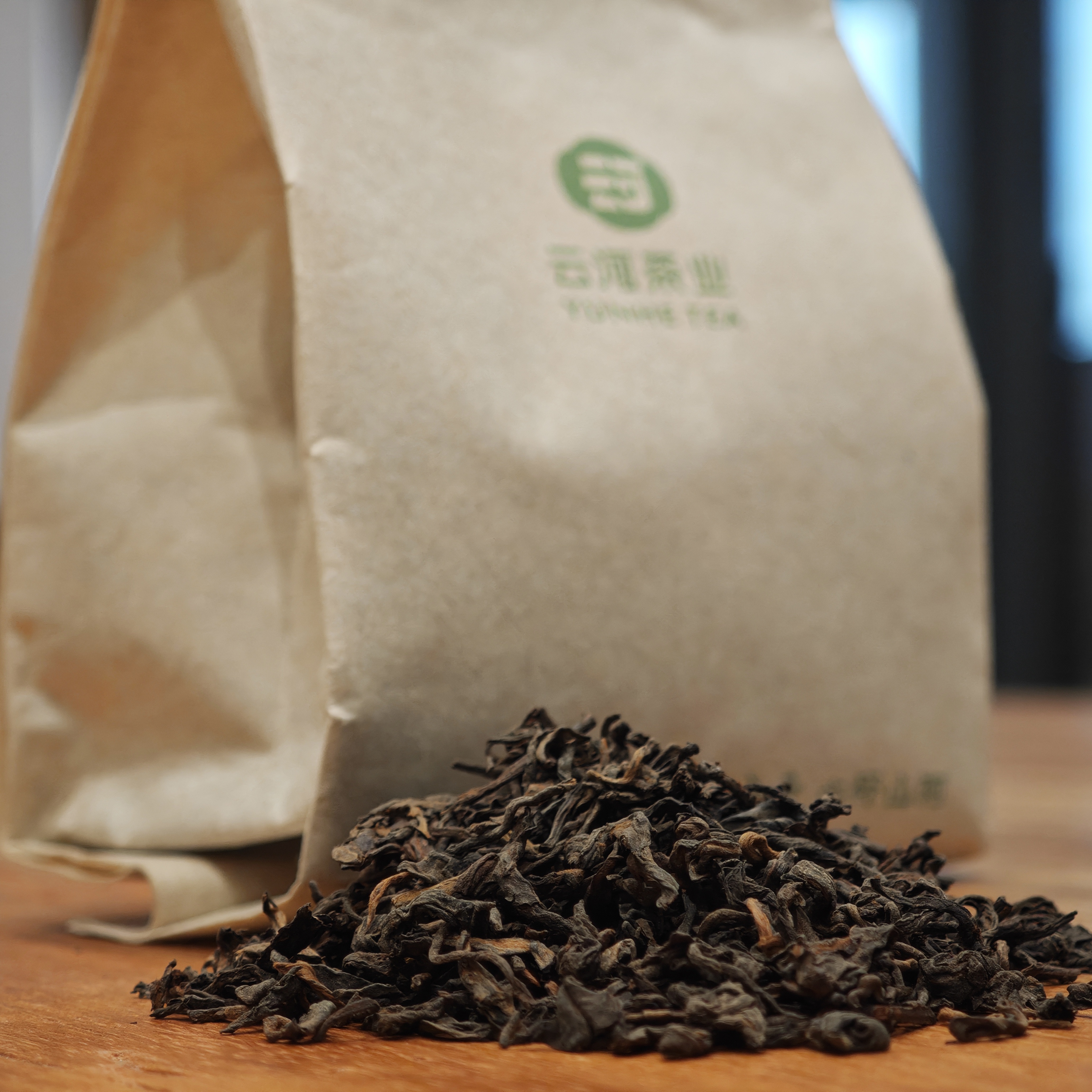 直播专享 云河布朗山普洱散熟茶100克