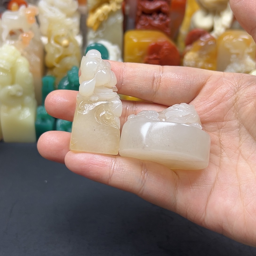 寿山石l*n印章雕刻工艺