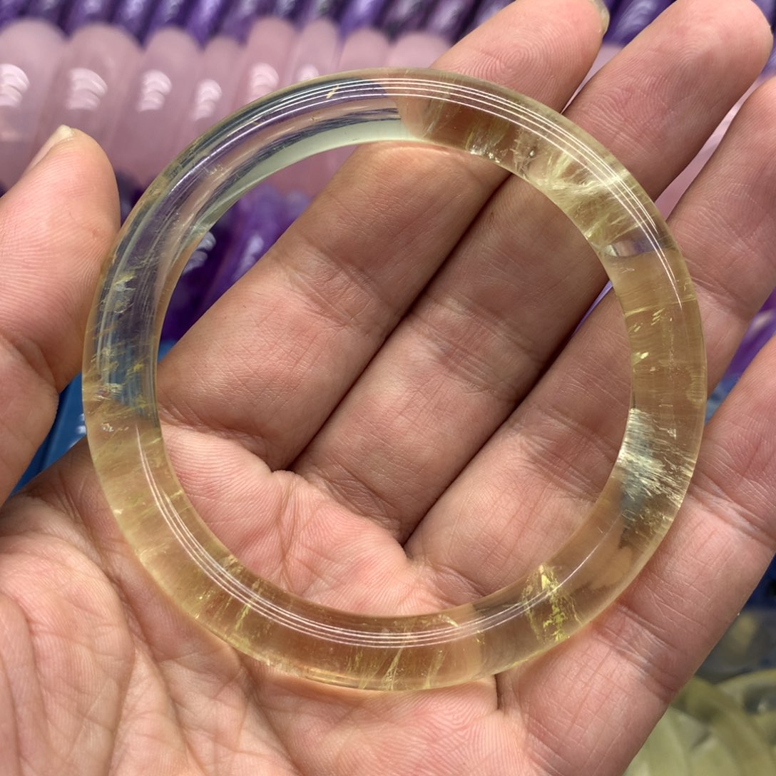 水晶手镯未镶嵌手镯