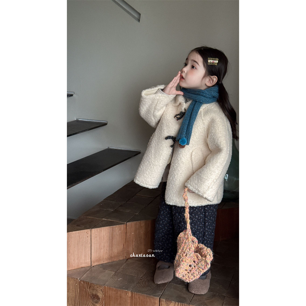 茶小安·25冬~韩版外套X53078（童装汉服）